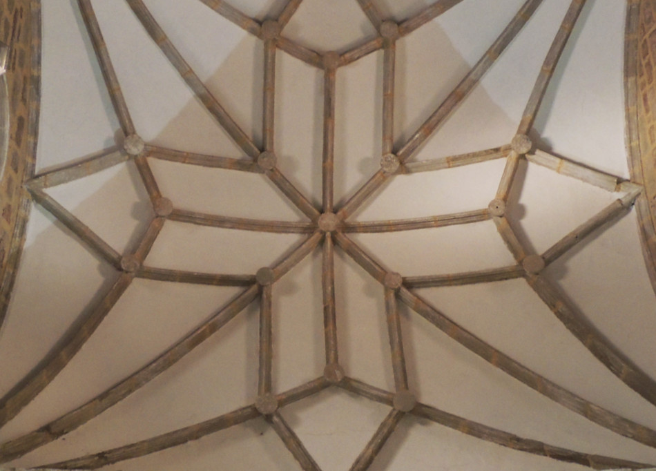 Bóveda de crucería gótica