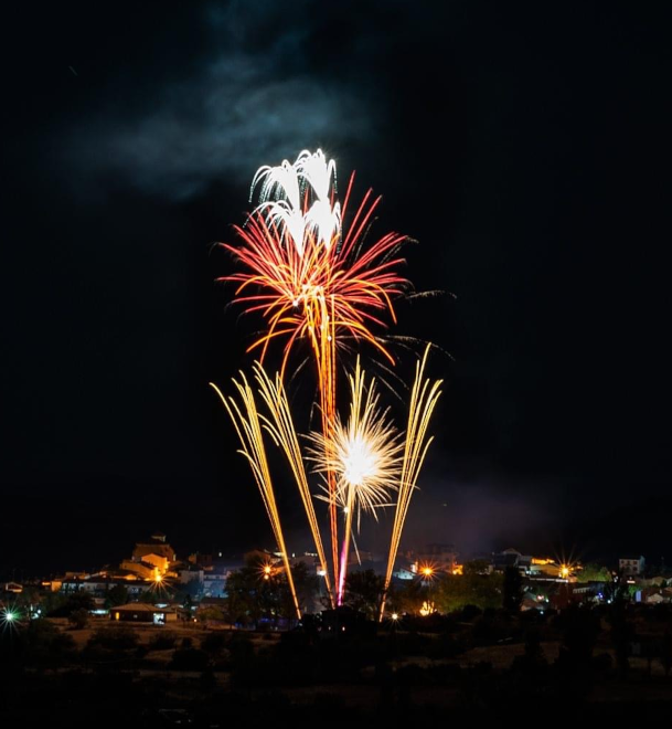 Fuegos artificiales de las Fiestas Patronales