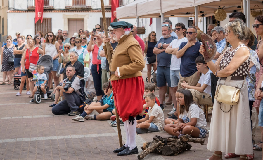 Bienservida revive su historia con una gran recreación del Señorío de las Cinco Villas